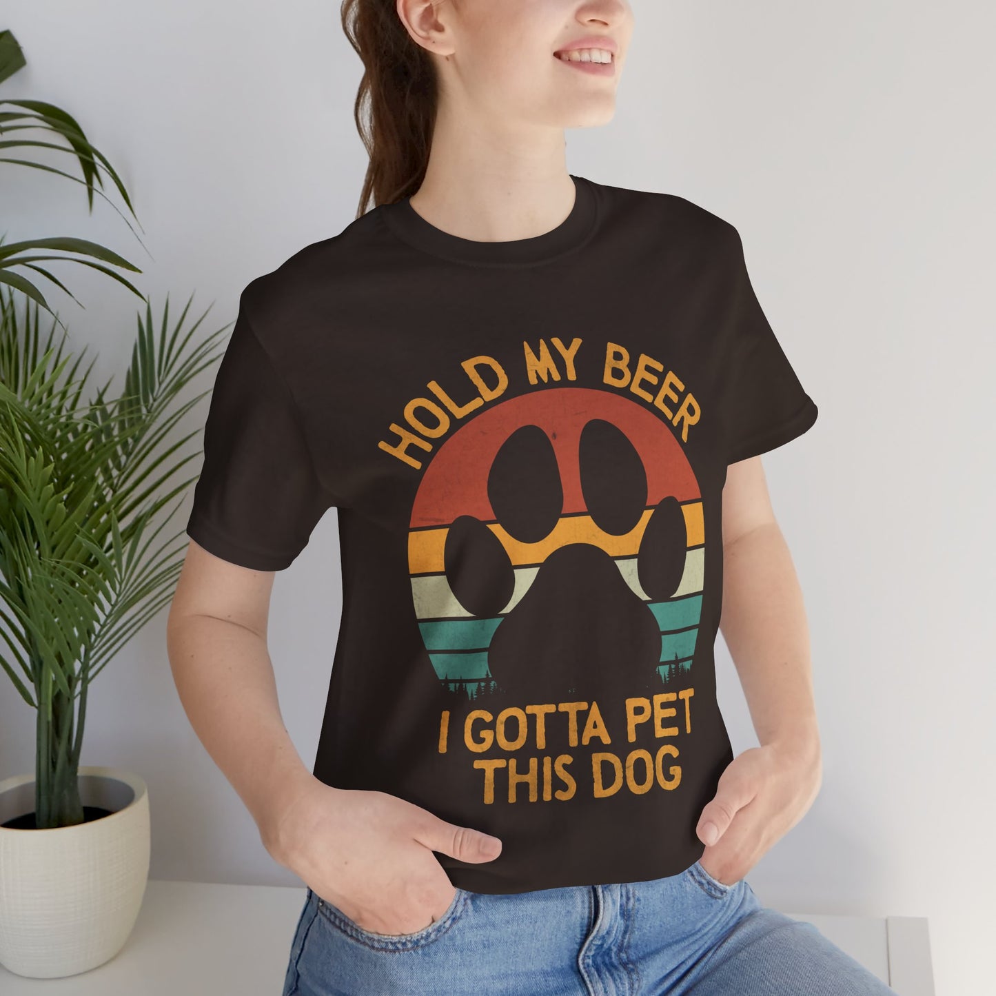 "Hold My Beer, I Gotta Pet This Dog" [Charity Tee]