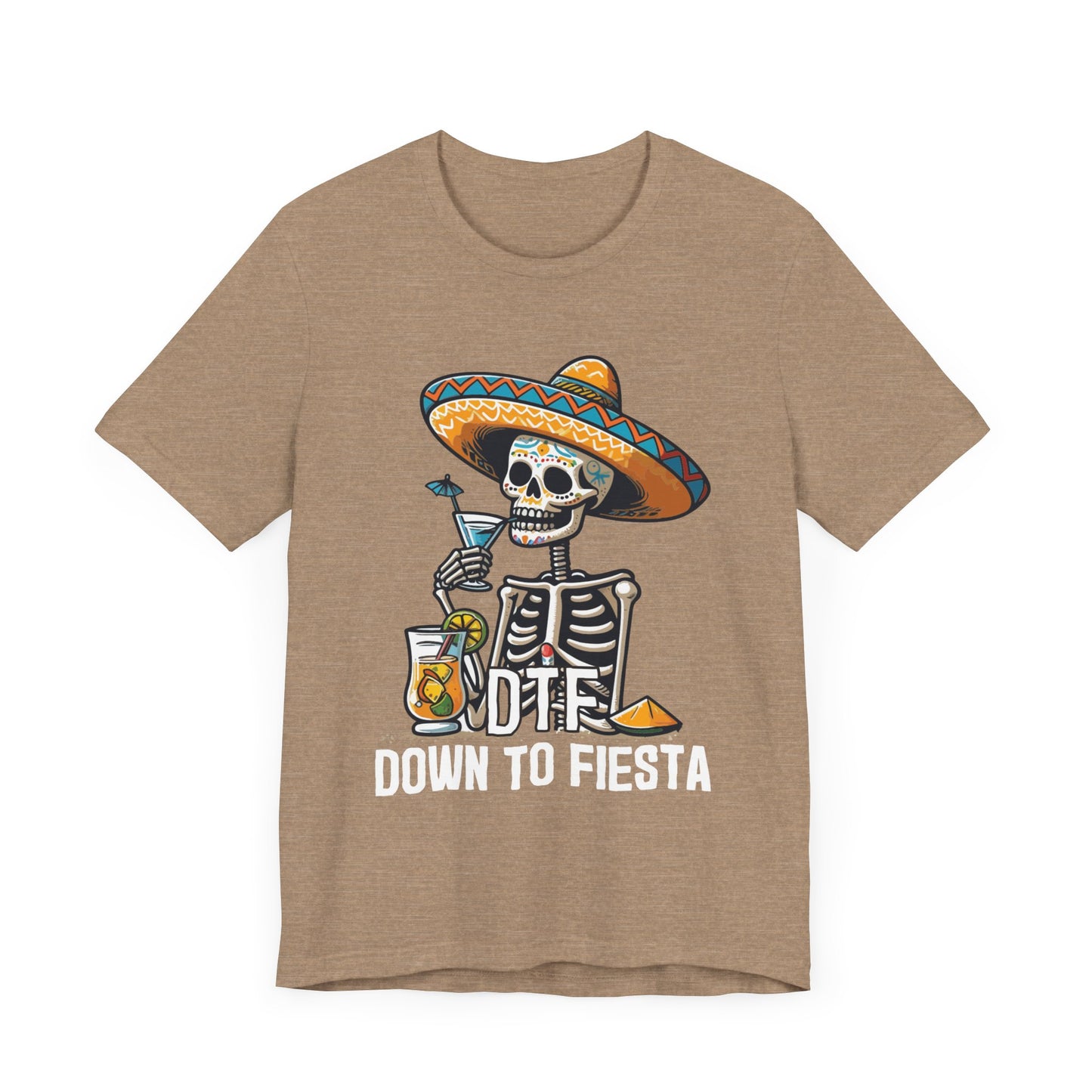 DTF Down to Fiesta Skeleton